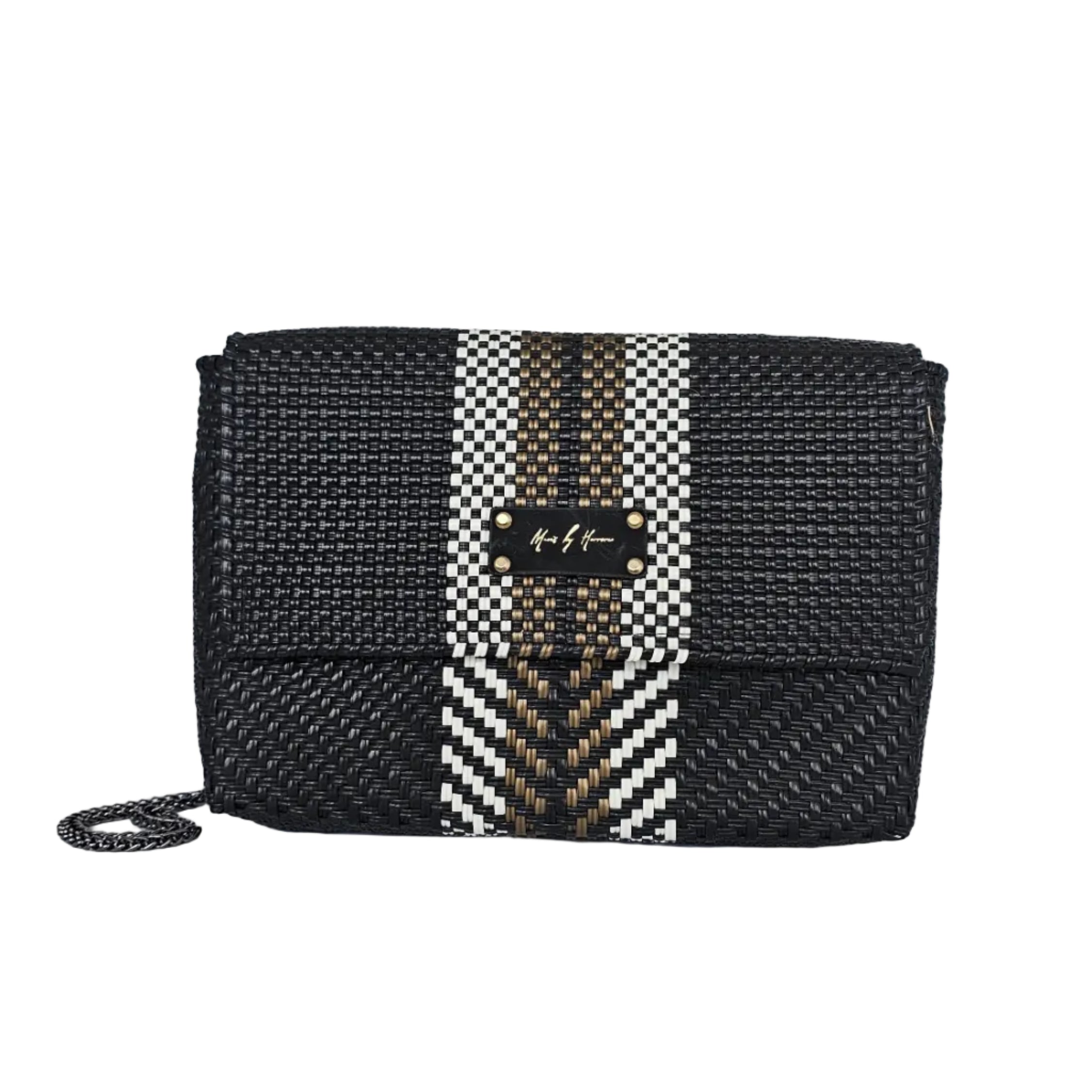 Mavis by Herrera Crossbody Bag - Black White