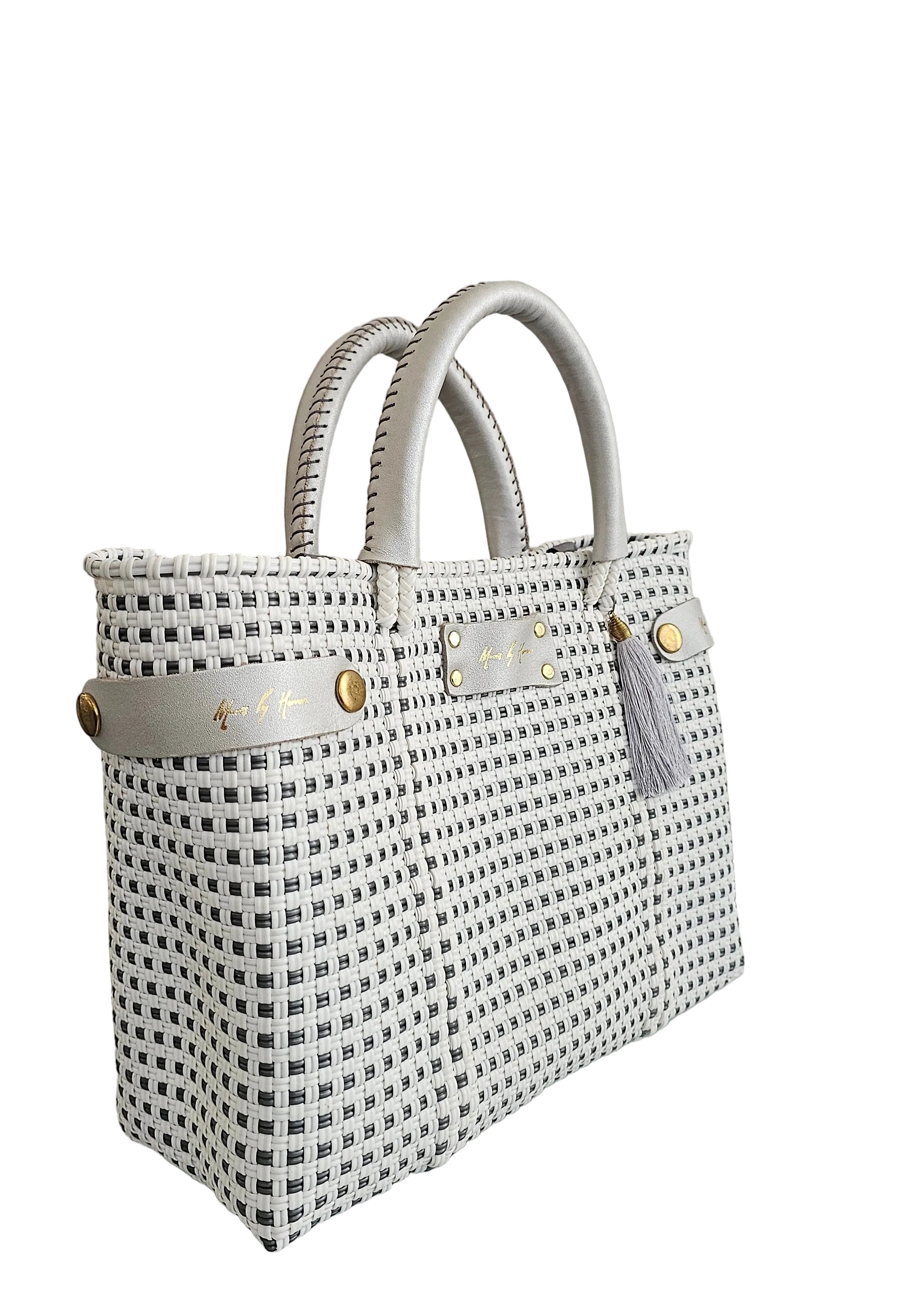 Mini Less Pollution Convertible Crossbody Bag - Coastal Silver