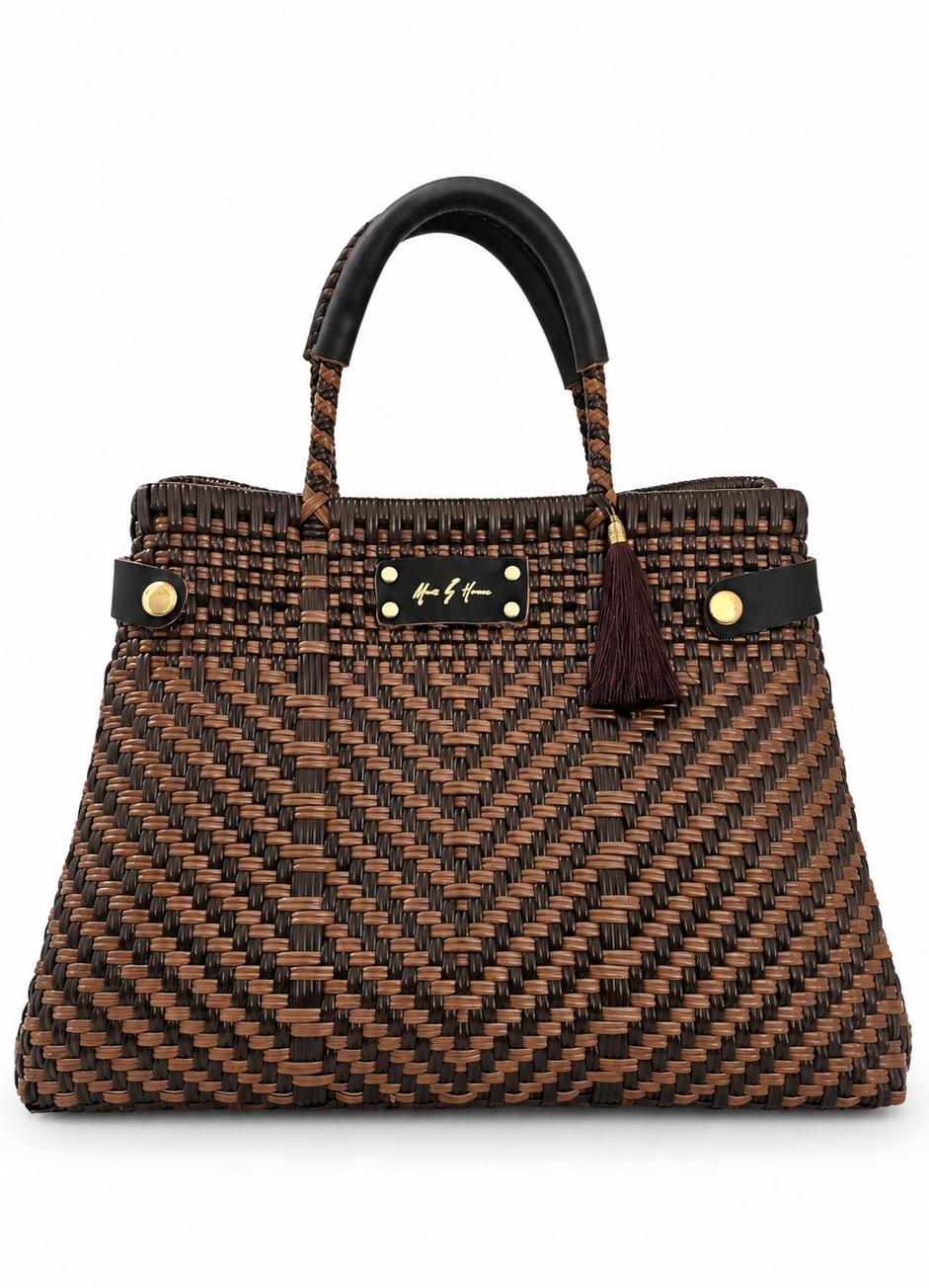 Less Pollution Convertible Handbag to Tote- Montalcino