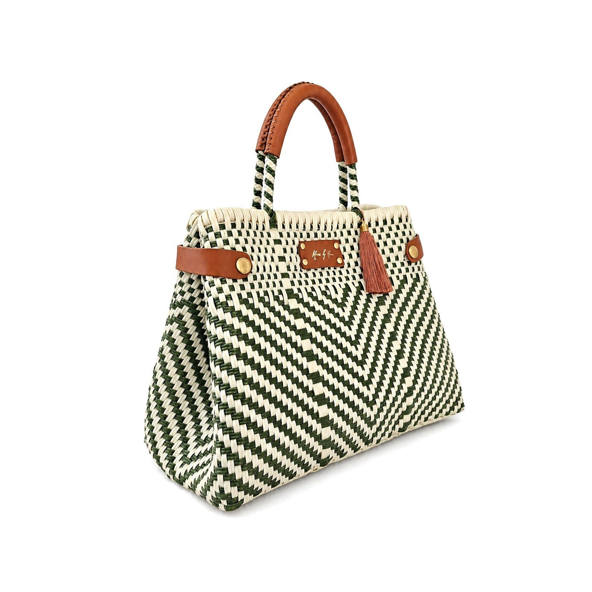 Less Pollution Convertible Handbag to Tote- Toscana Luxe