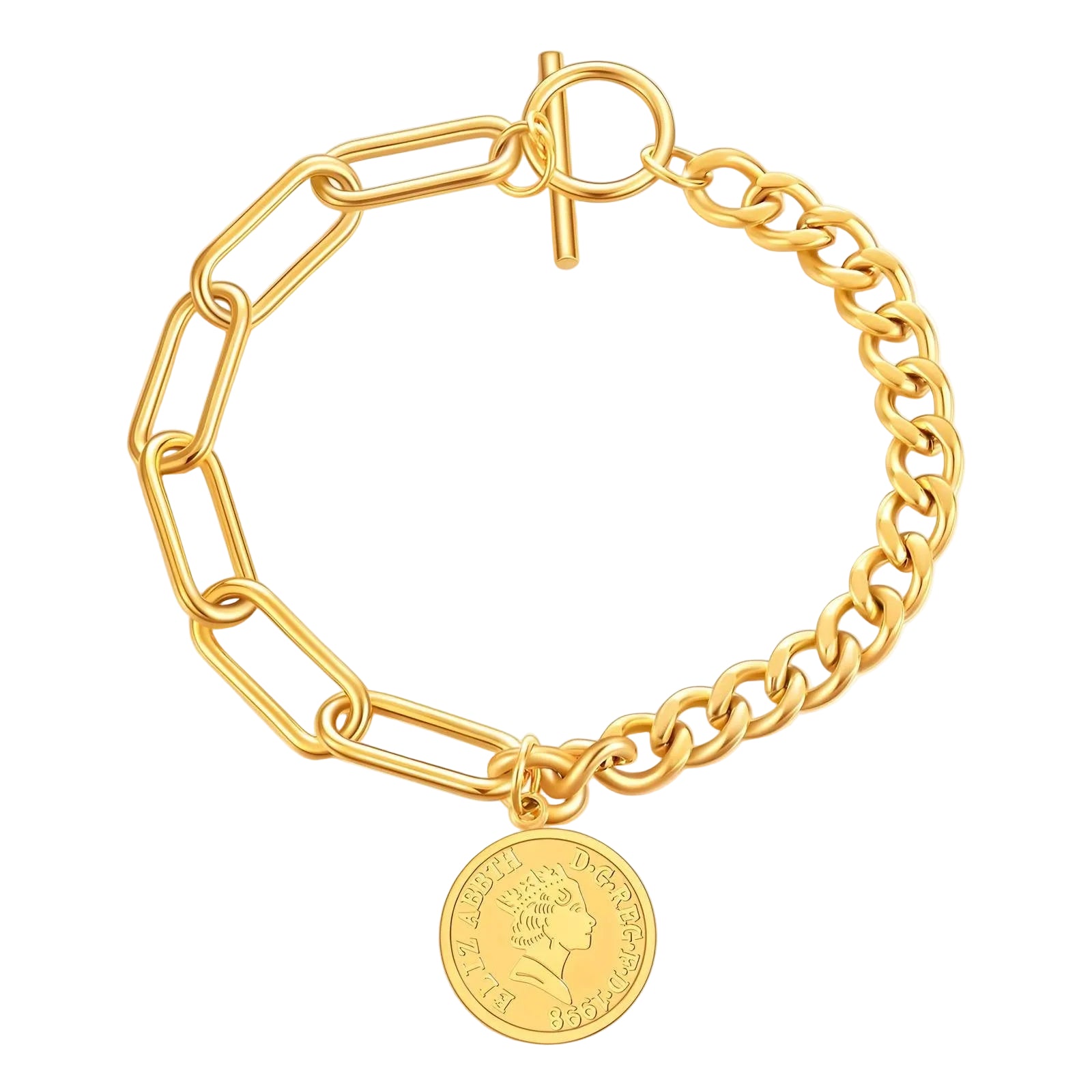 The Coin Charm Bracelet