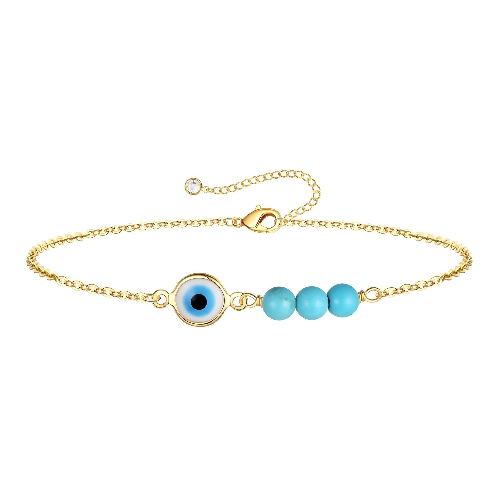 The Triple Luck Evil Eye Bracelet