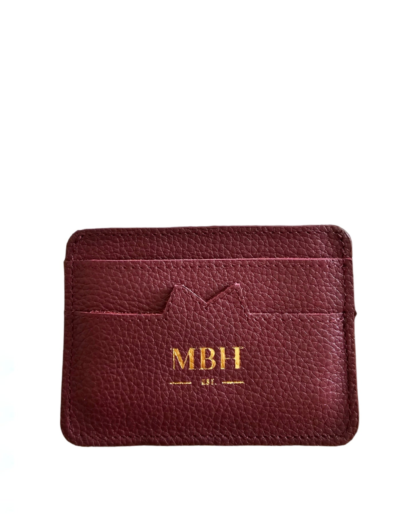 M-Sleek Card Holder - Merlot
