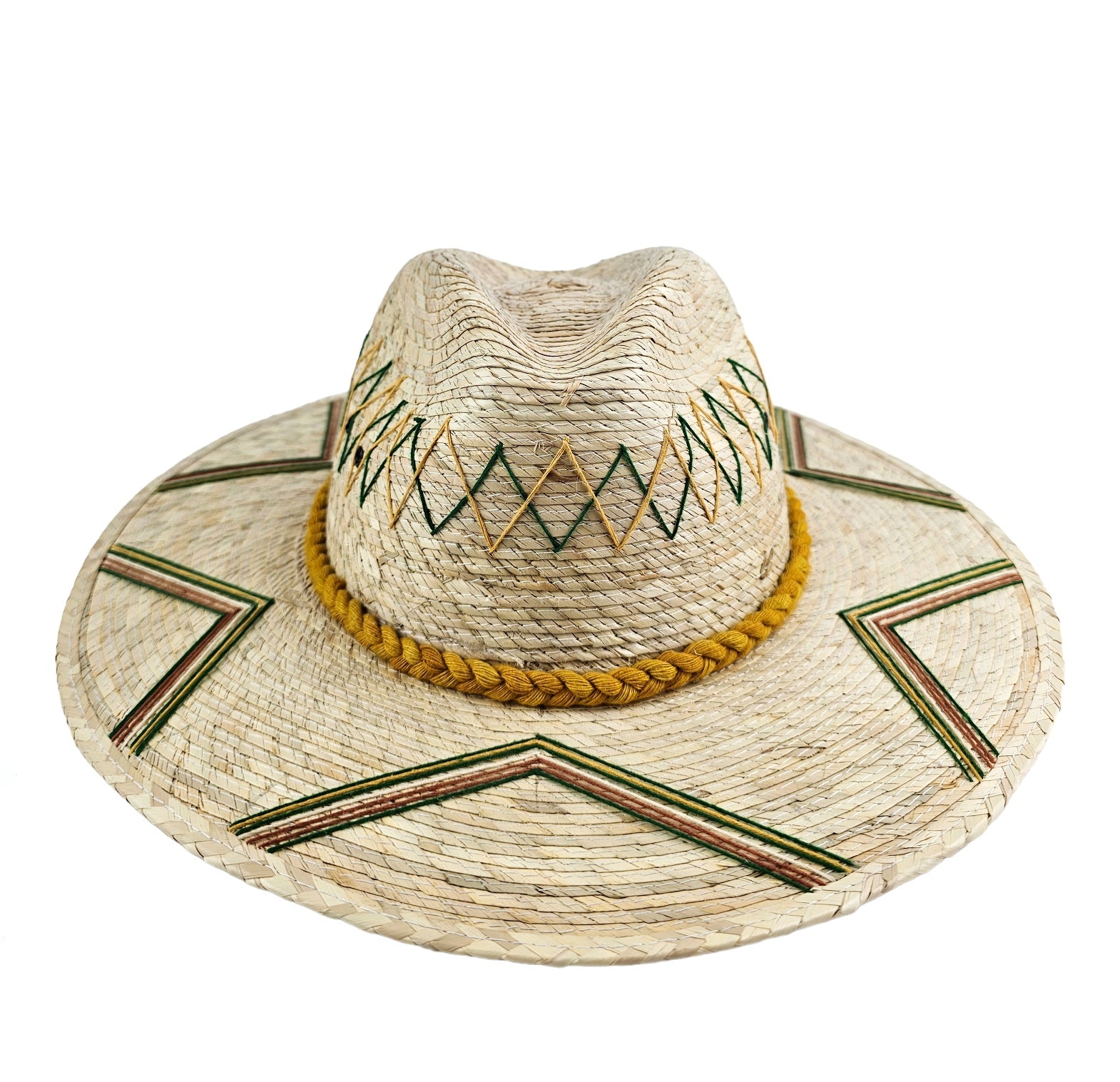 Sunset Panama Palm Leaf Hat