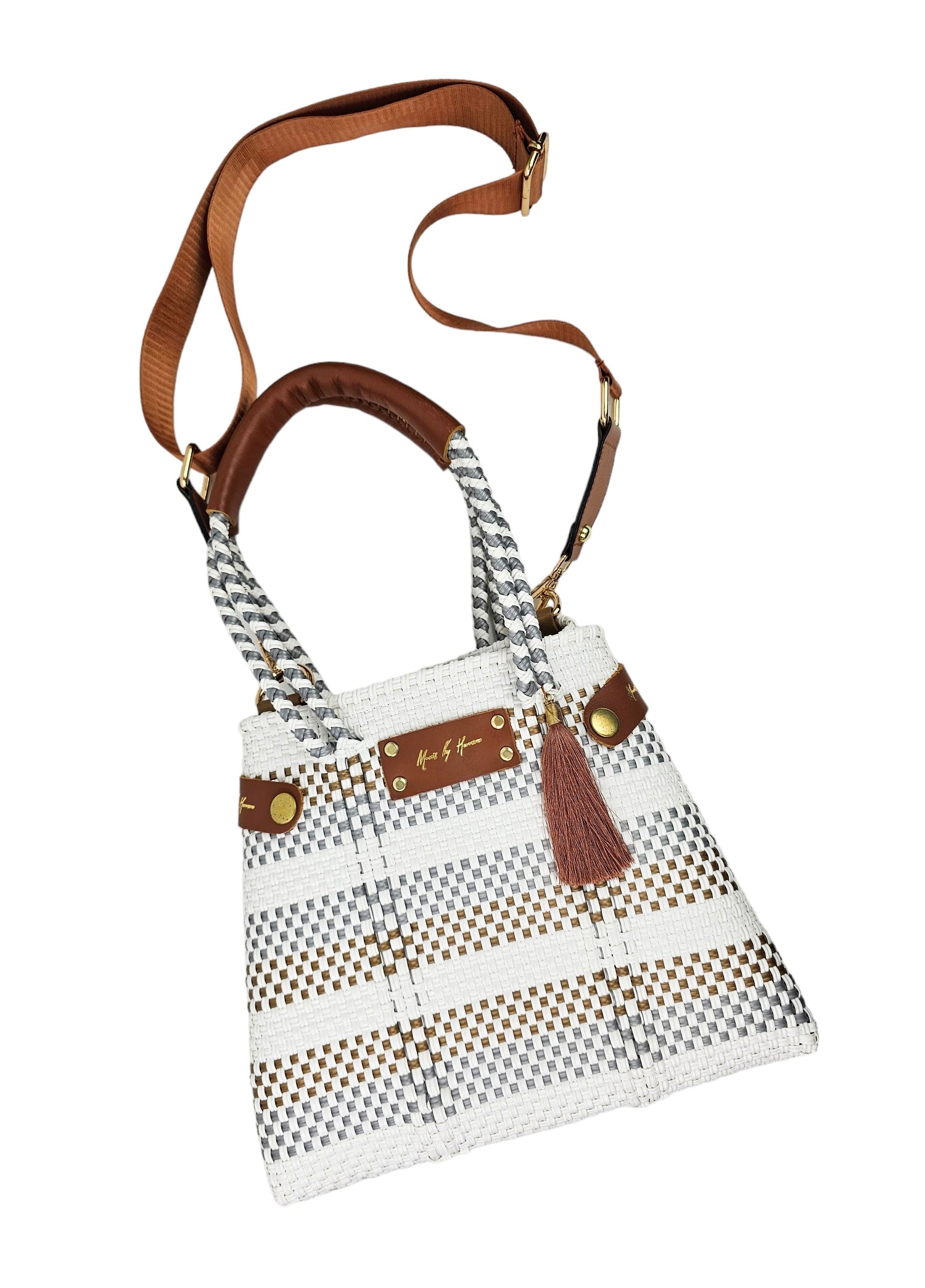 Mini Less Pollution Convertible Crossbody Bag - Sandstone Elegance