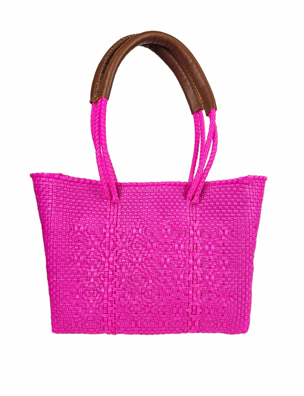 Mini Hannah Tote Bag- Magenta Pink