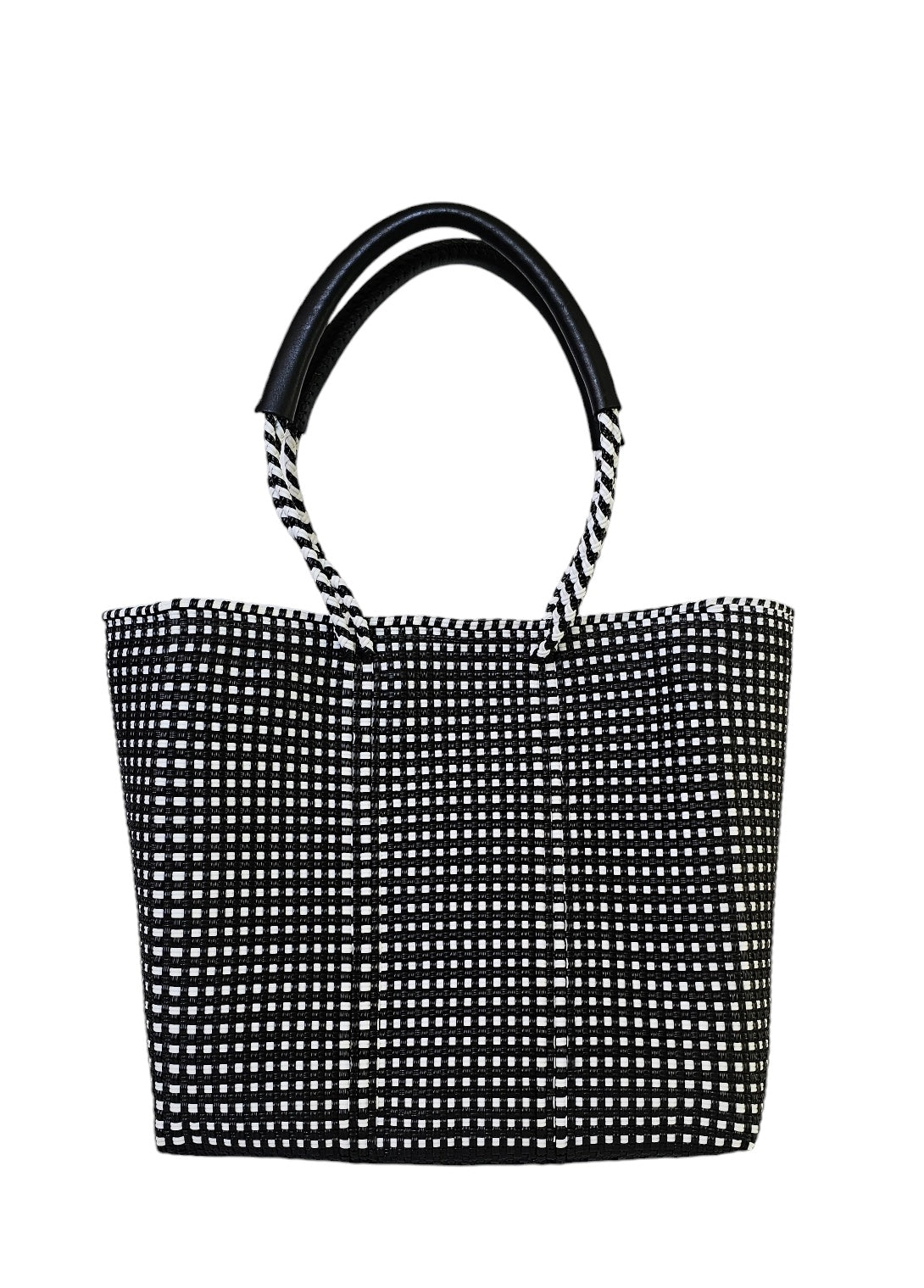 Hannah Tote Bag- Noir Blanc