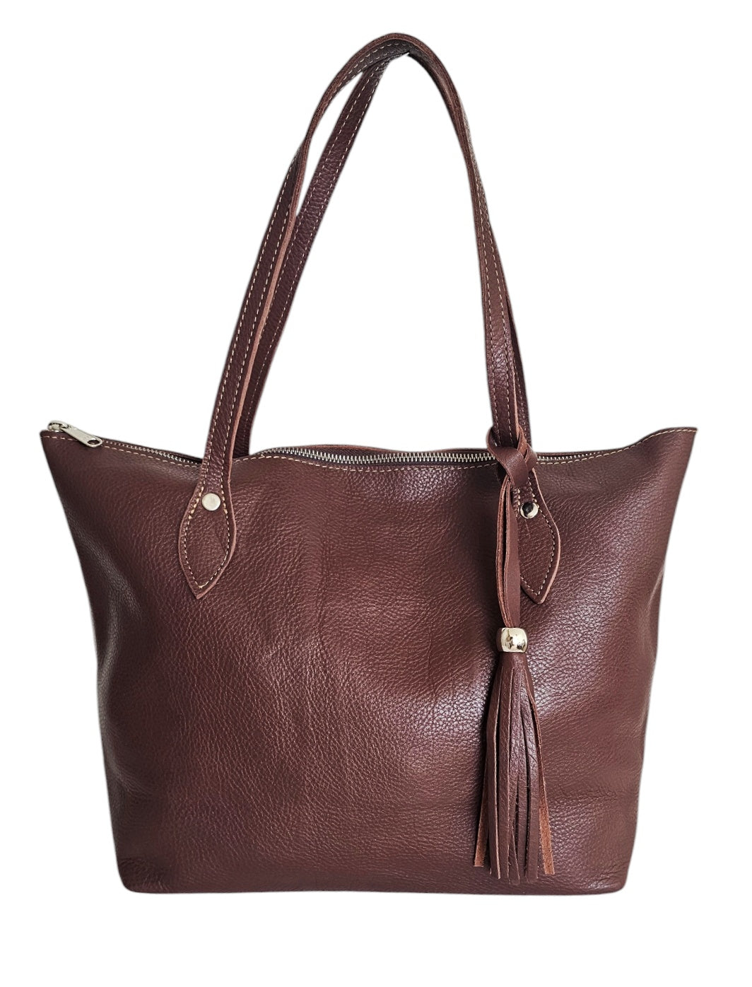The Florentine Tote Bag- Brown