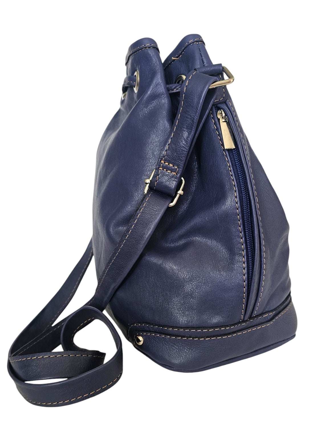The Mare Bucket Crossbody Bag - Blue