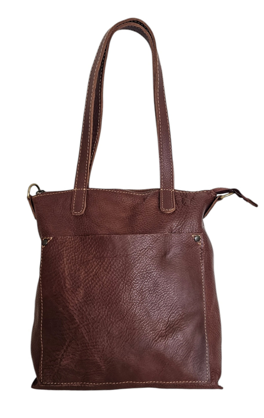 Amara Crossbody Tote Bag -Brown