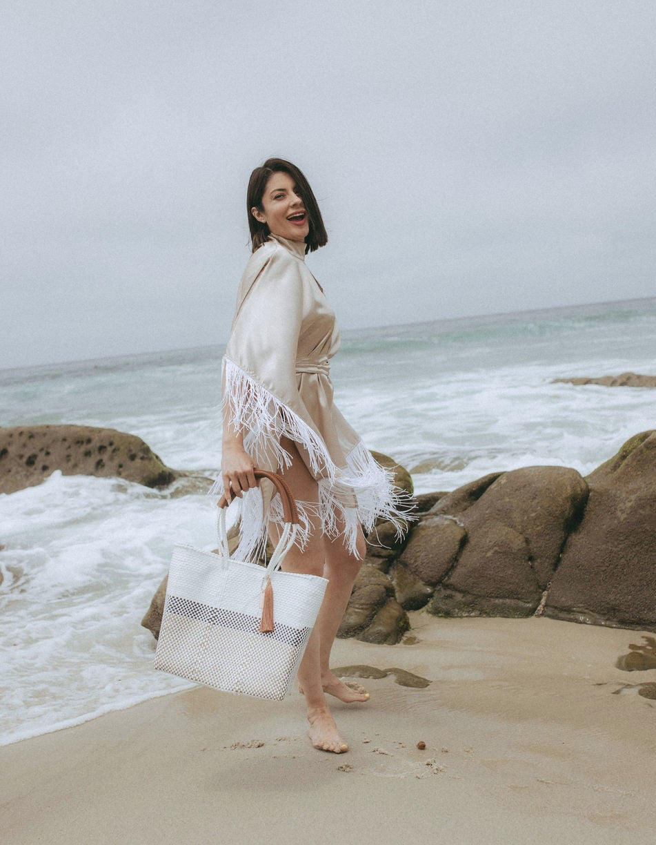 French Riviera Resort Tote Bag