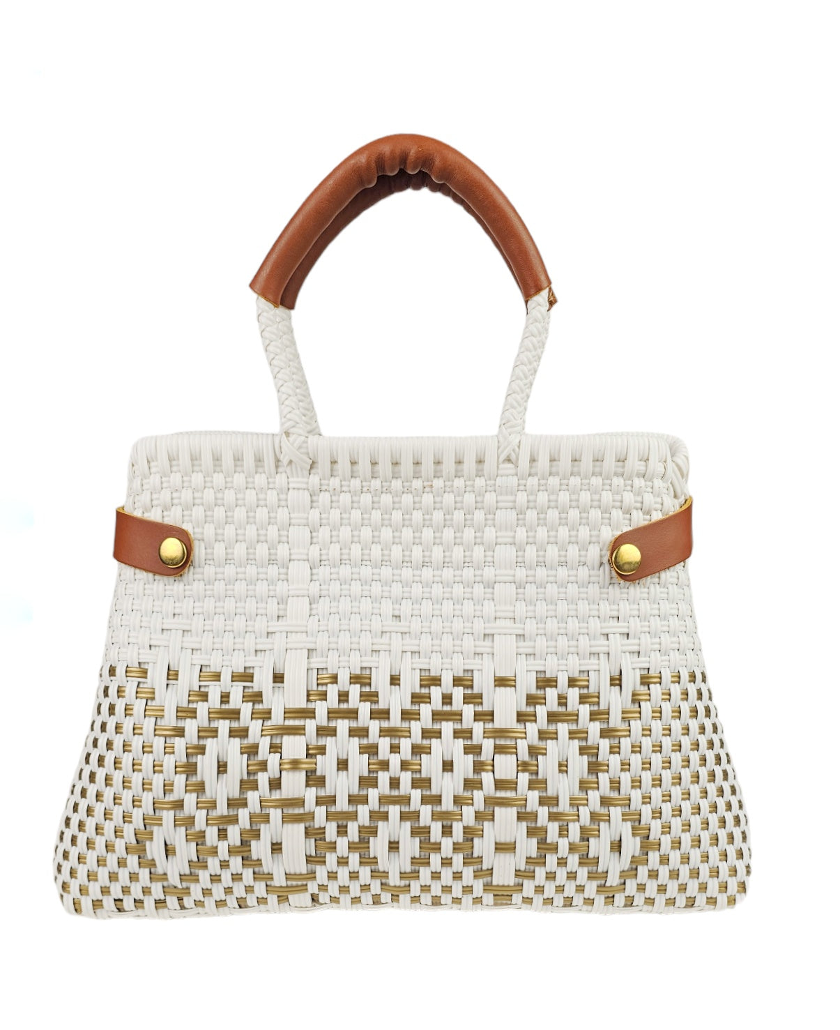 Less Pollution Convertible Handbag- French Gold