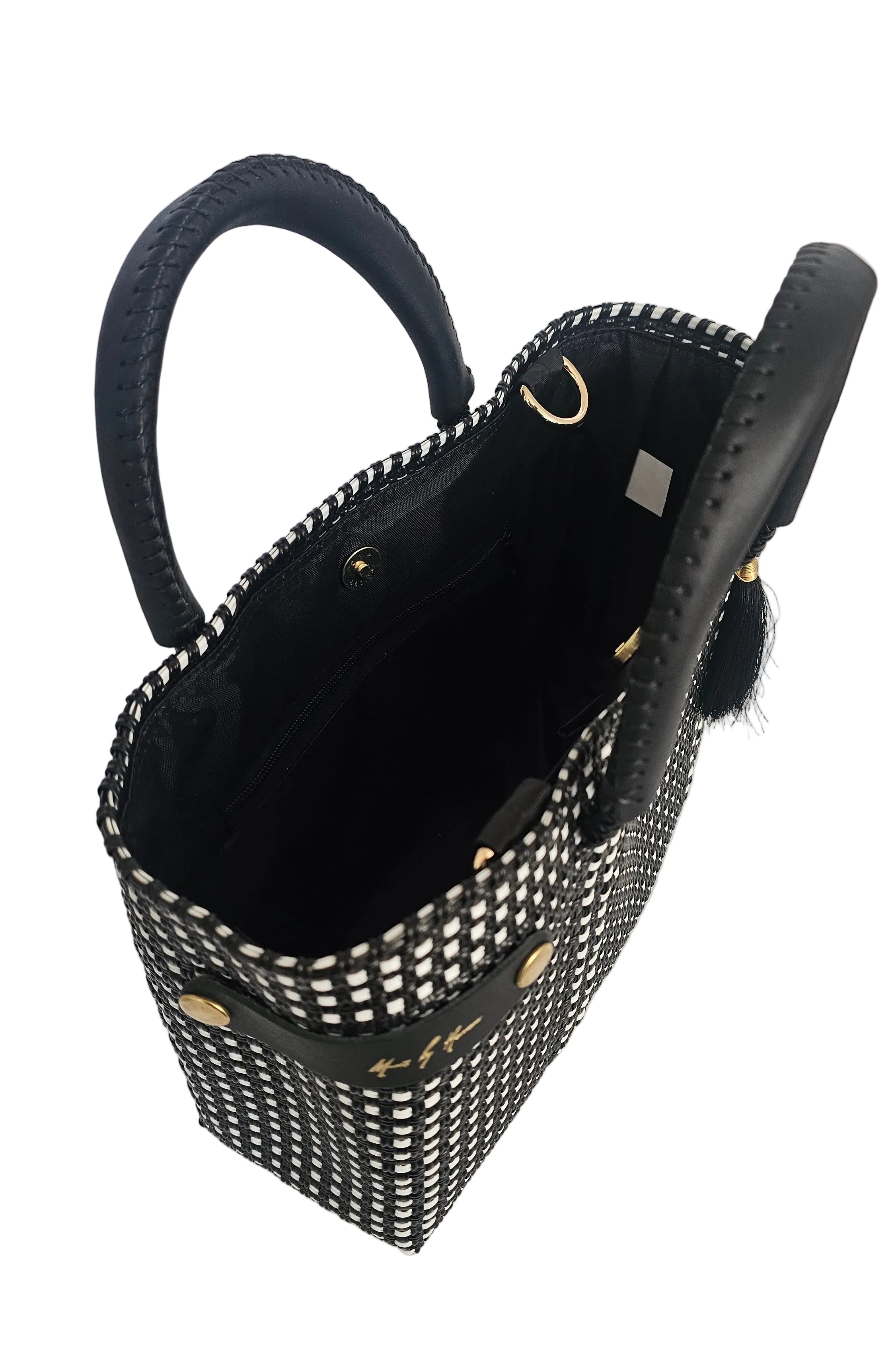 Mini Less Pollution Convertible Crossbody Bag - Coastal Black