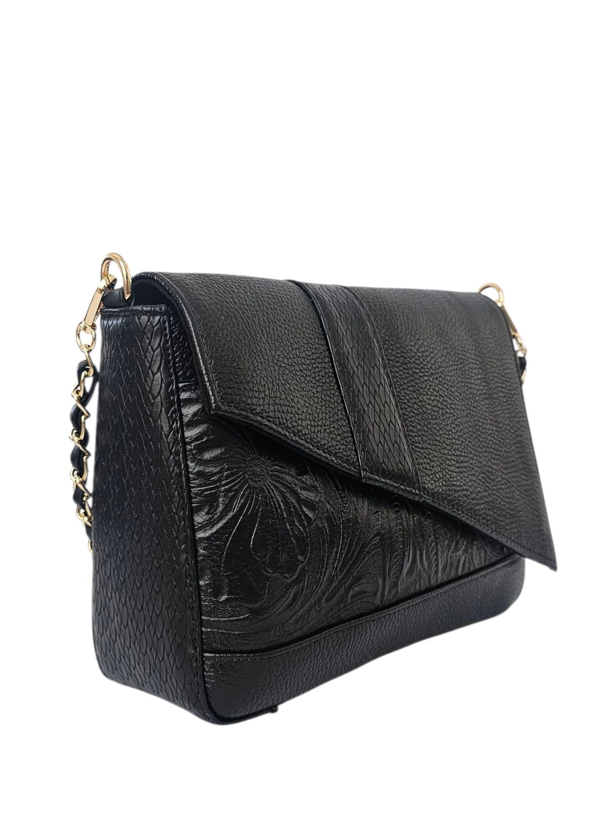 The Marquesa Crossbody Bag - Black