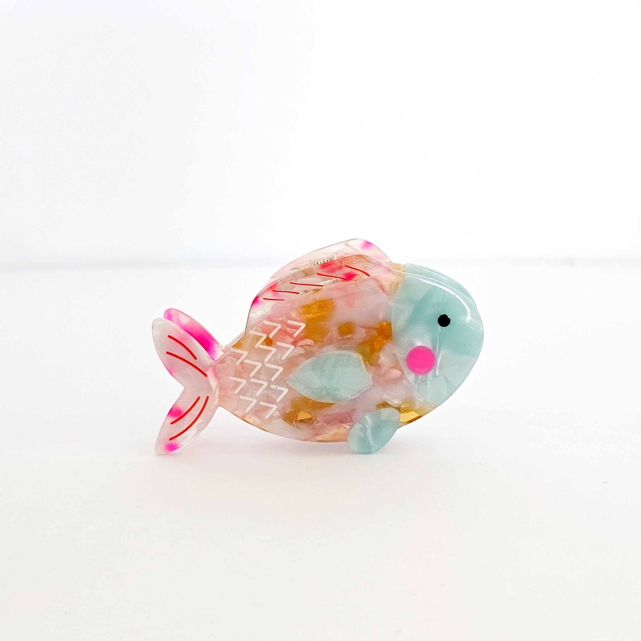 Capri Pink Reef Fish Hair Claw