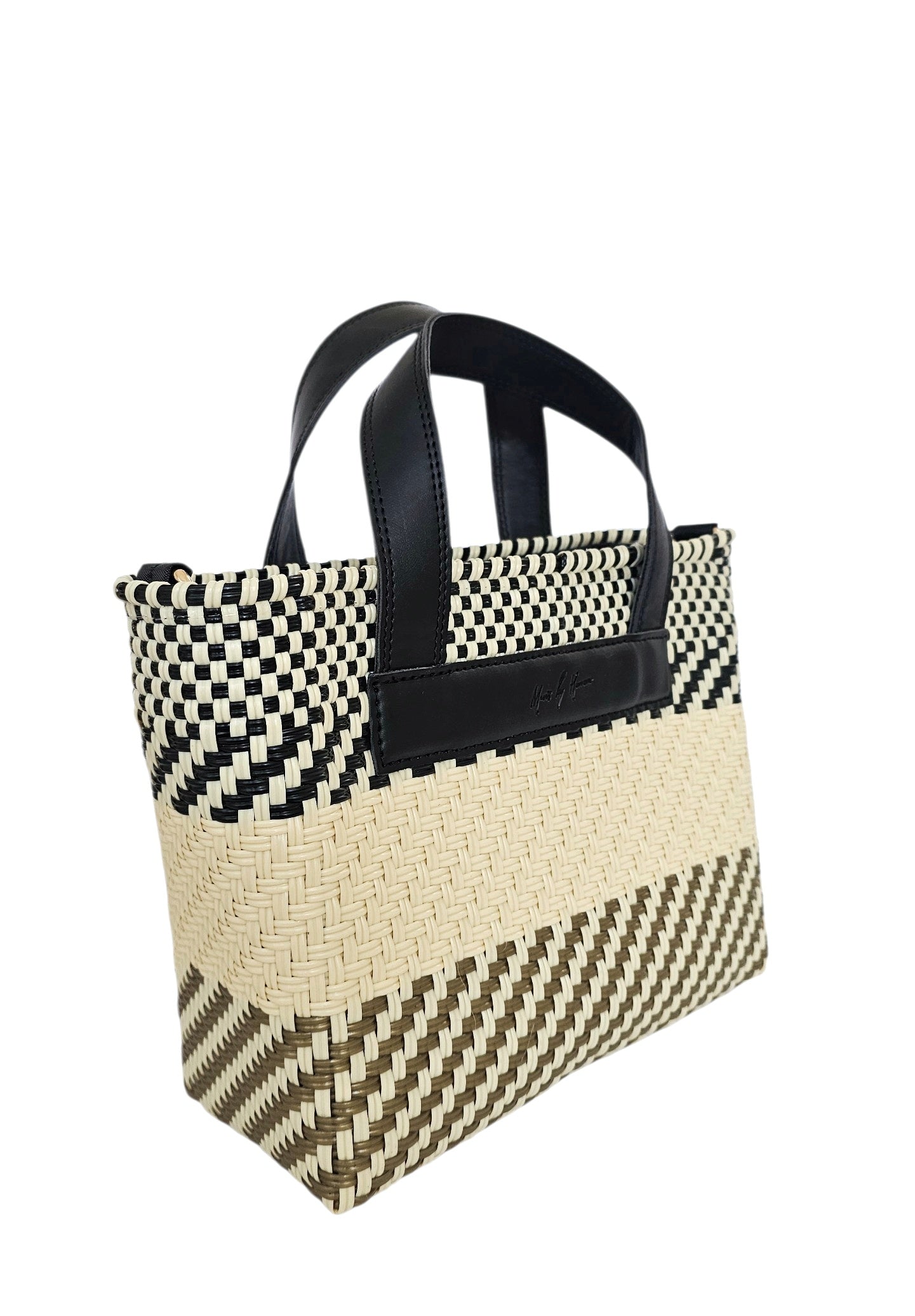 The Riviera Crossbody Tote - Ivory Reverie