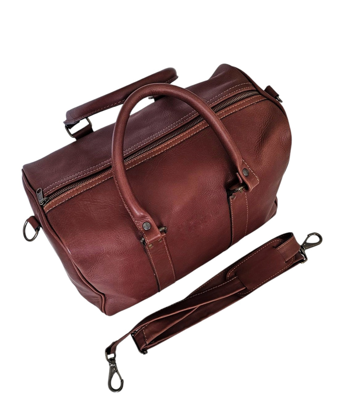 The Montclaire Weekender Travel Bag - Brown