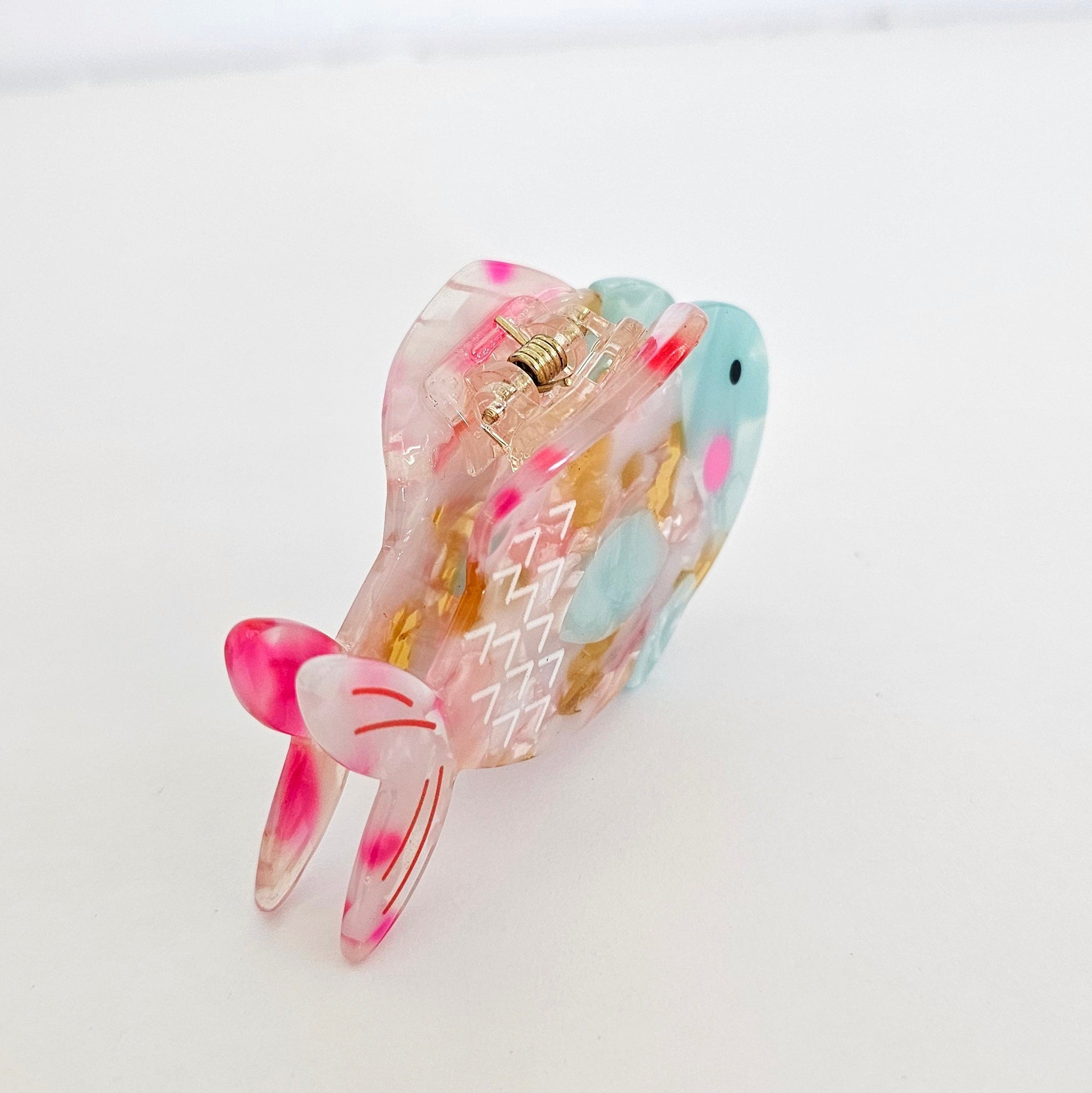 Capri Pink Reef Fish Hair Claw