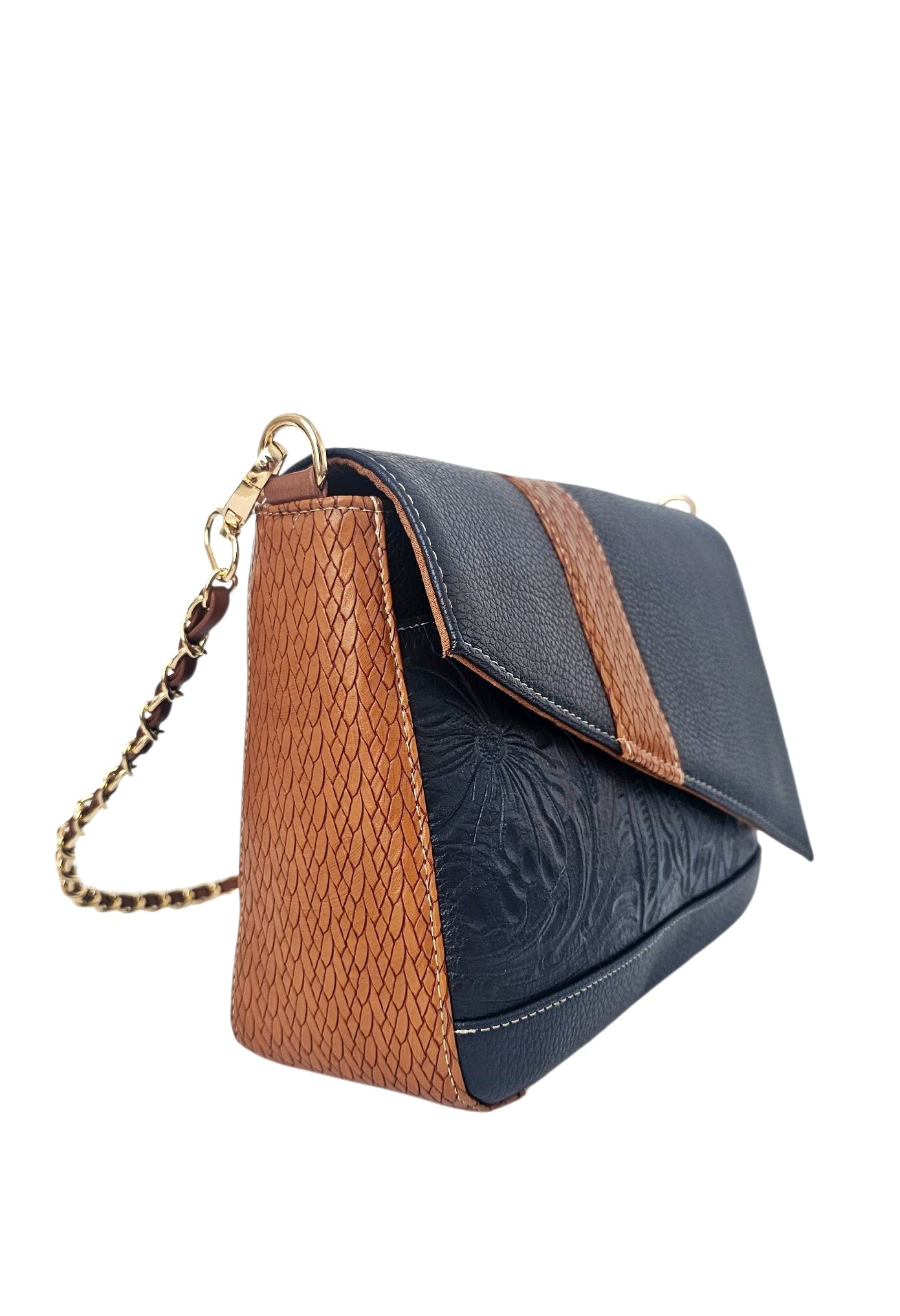 The Marquesa Crossbody Bag - Navy