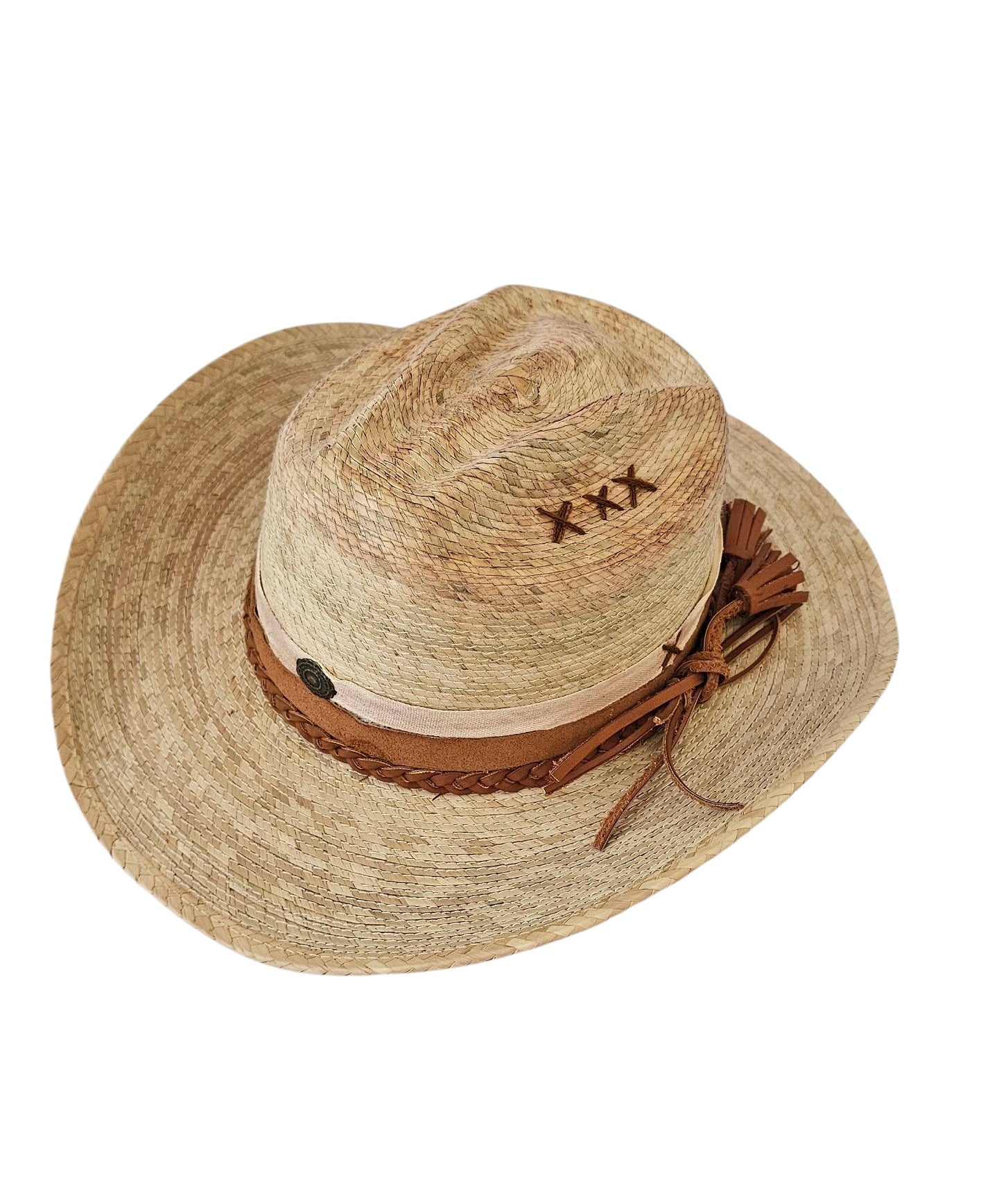 Sol Paloma Palm Cowboy Hat