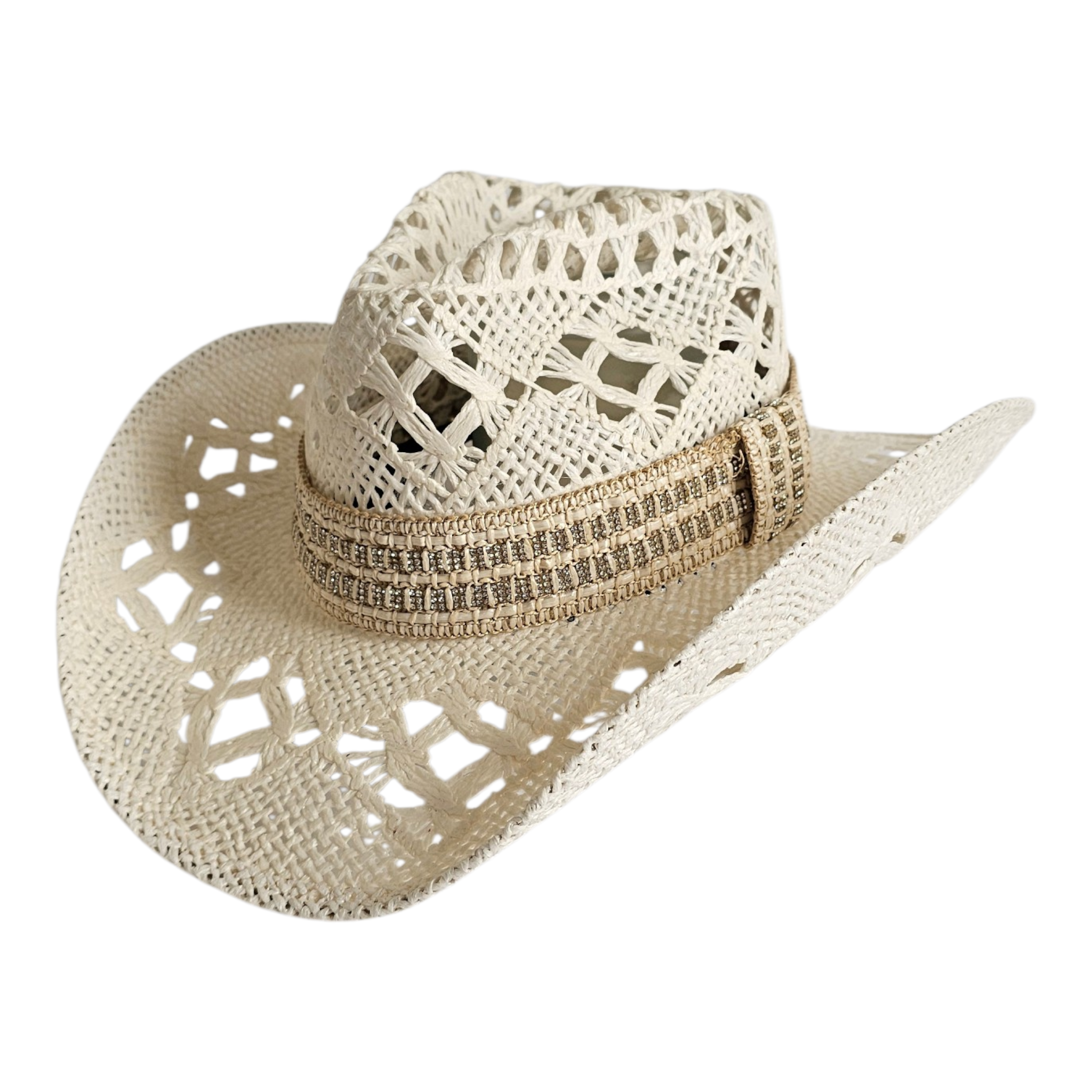 The Montecito Coastal Western Hat - True Ivory
