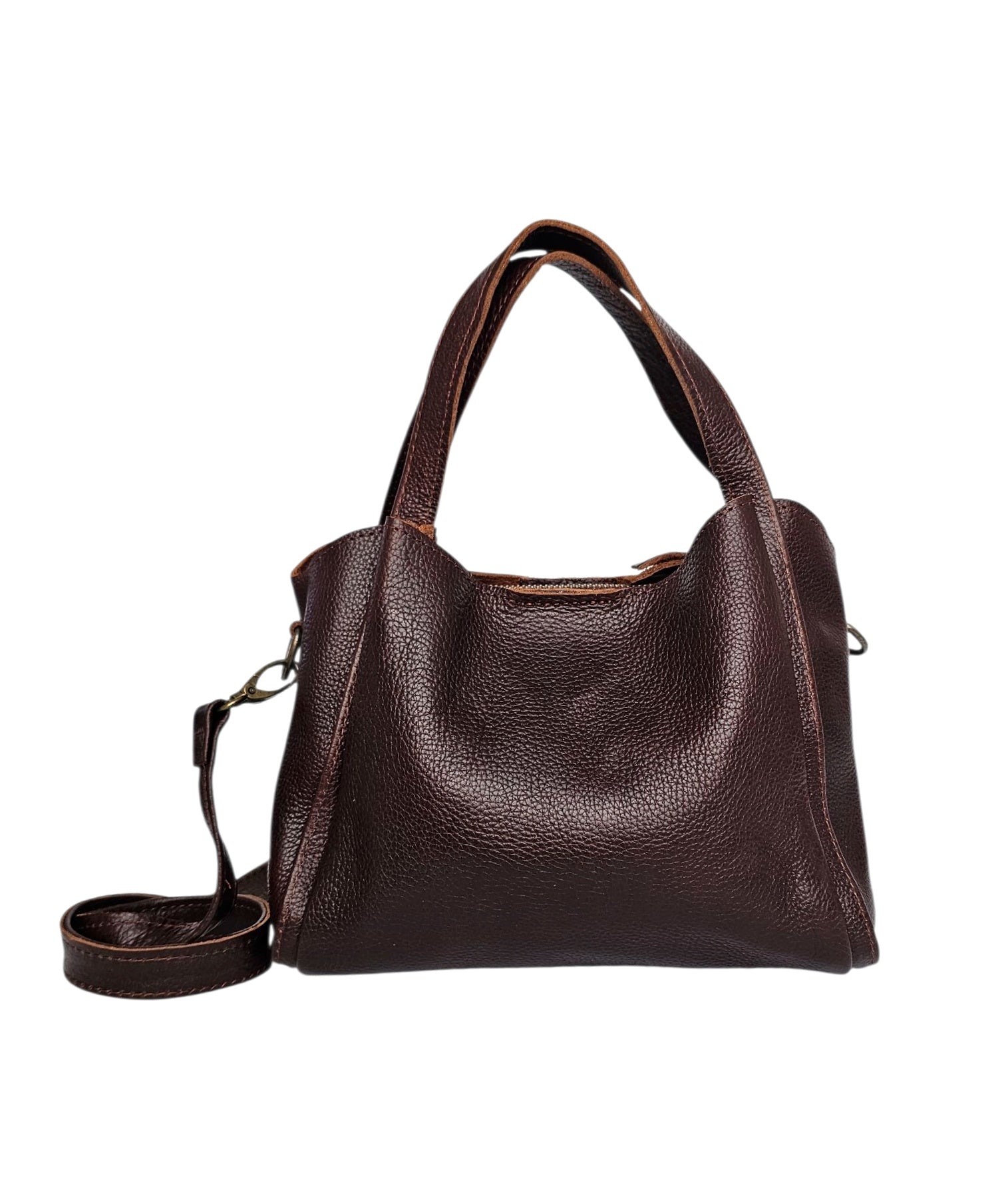 Aveline crossbody bag - Brown