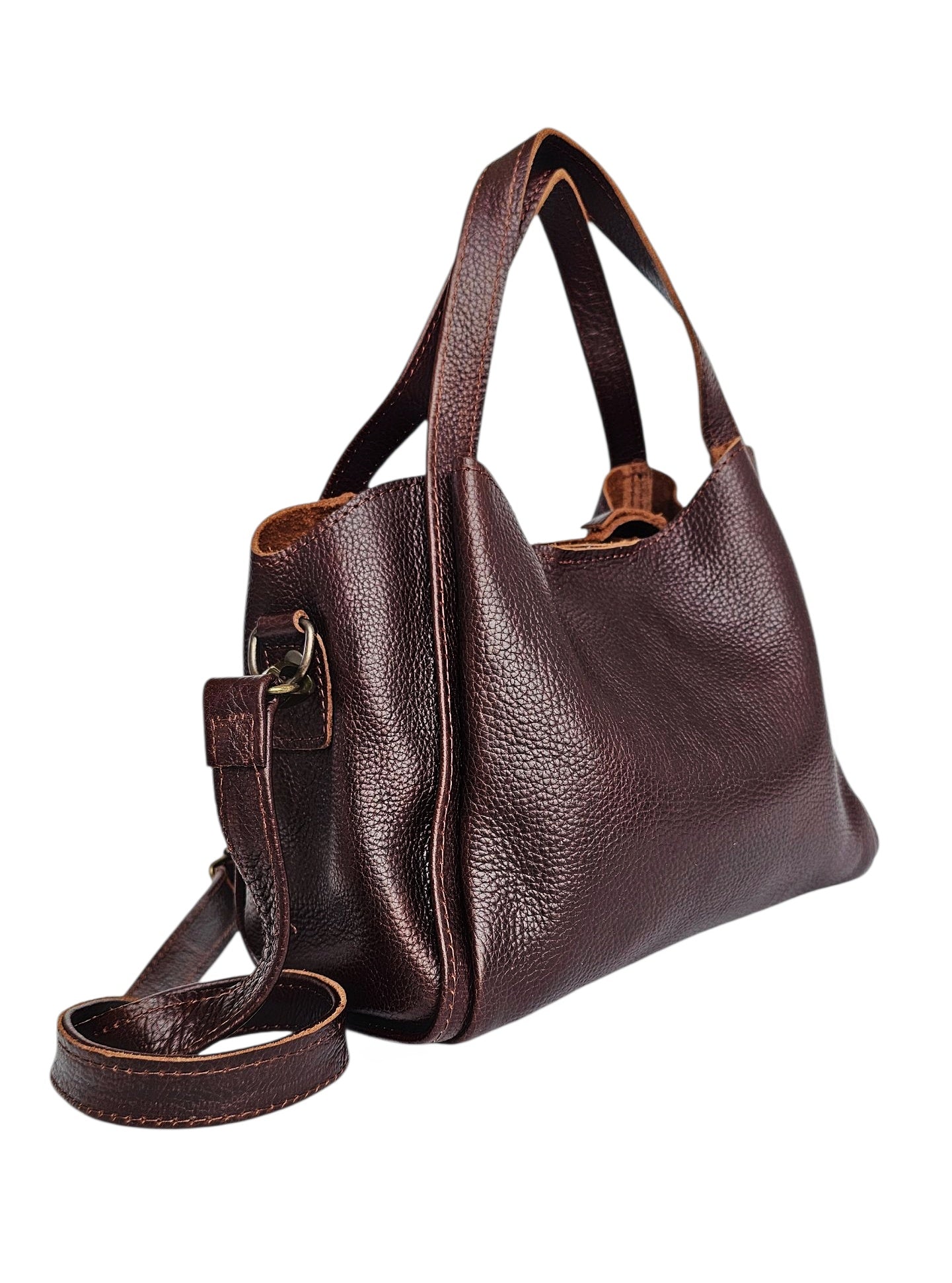 Aveline crossbody bag - Brown