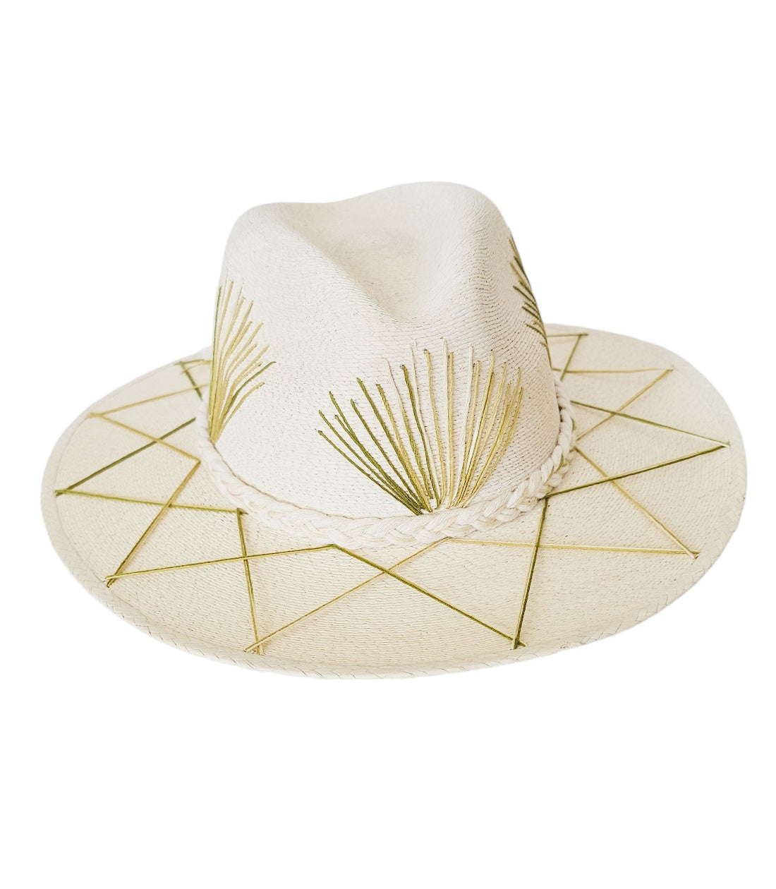 Solara Palm Hat - Olive