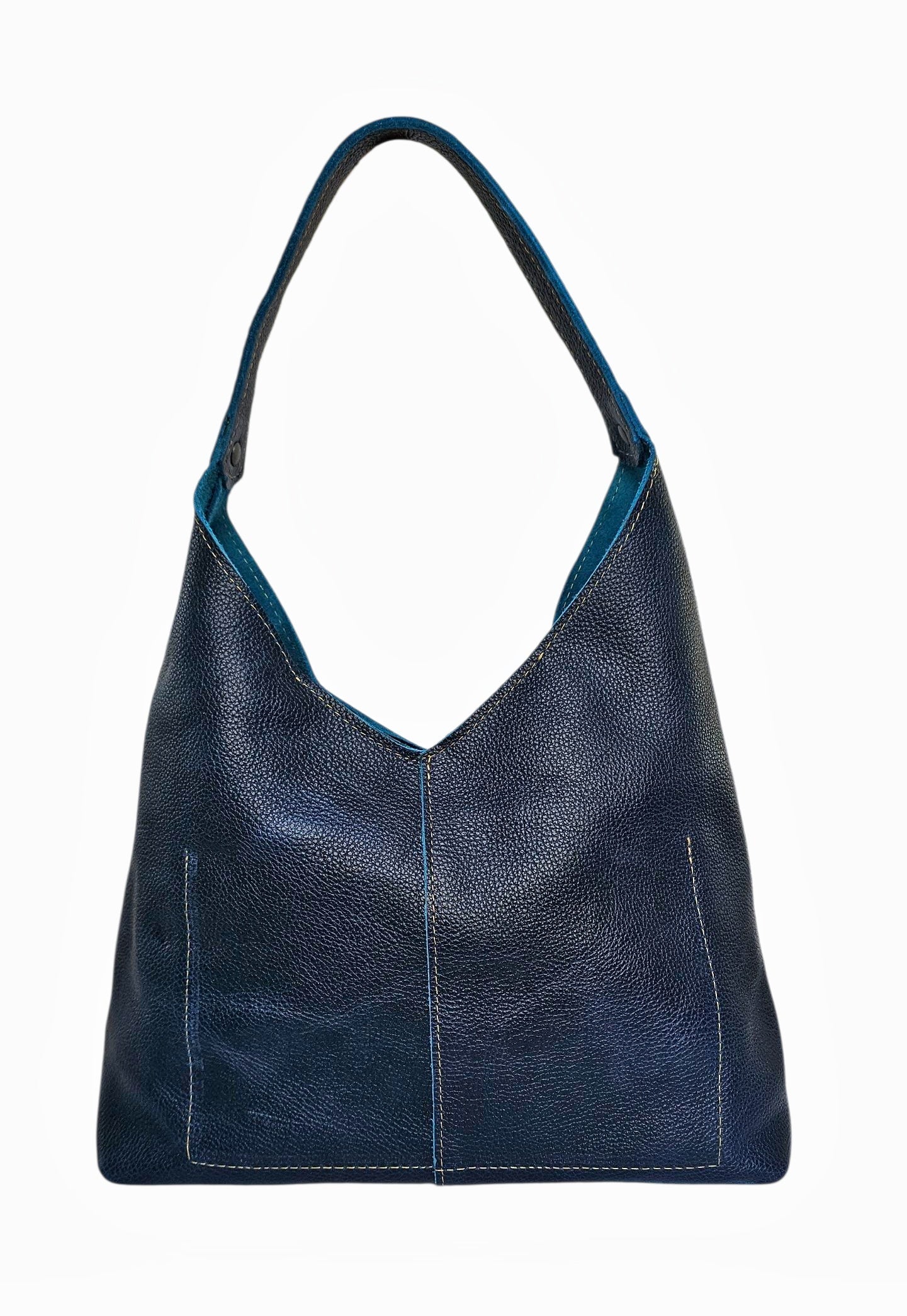The Verona Classic Shoulder Bag - Indigo