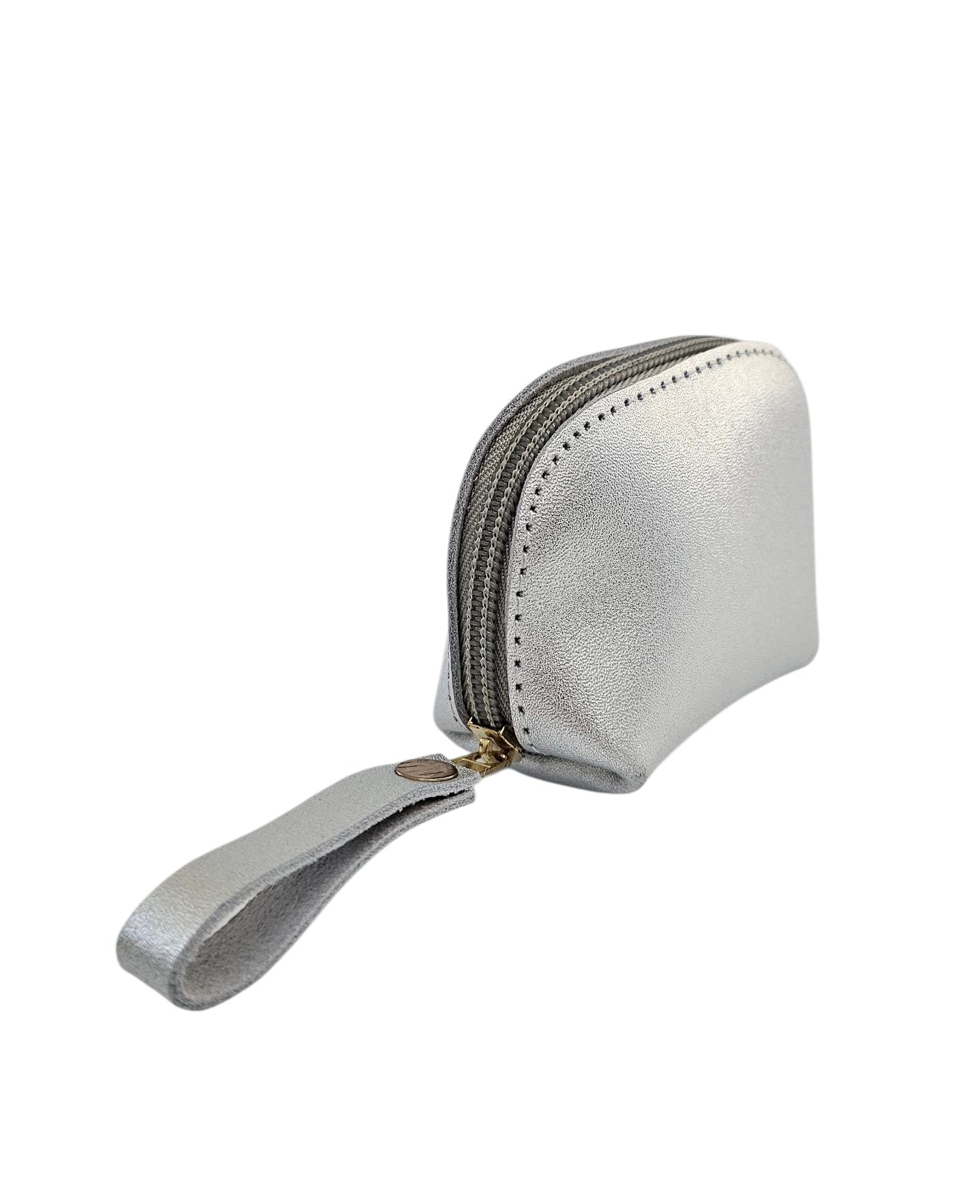 ReLeather Petite Pouch - Silver