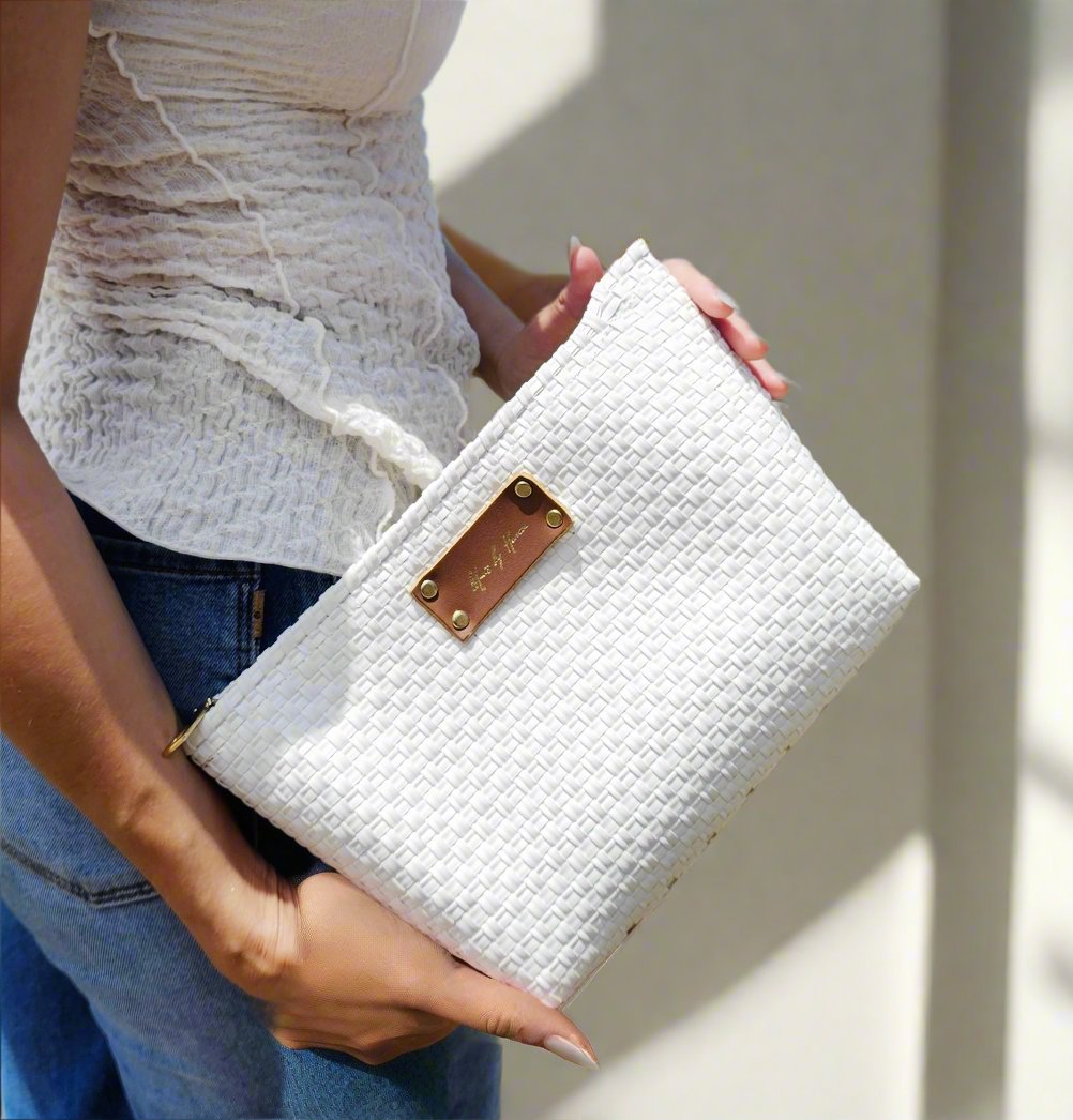 white handbag eco-friendly bag